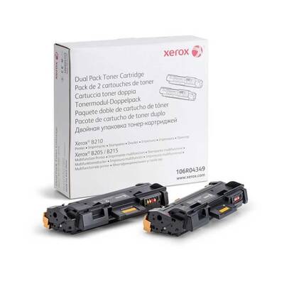 Xerox B205-106R04349 Orjinal Toner İkili Paket