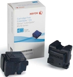 XEROX - Xerox ColorQube 8570-108R00936 Mavi Orjinal Katı Mürekkep 2Li