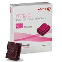 XEROX - Xerox ColorQube 8870-108R00959 Kırmızı Orjinal Katı Mürekkep 6Lı