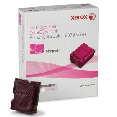 Xerox ColorQube 8870-108R00959 Kırmızı Orjinal Katı Mürekkep 6Lı