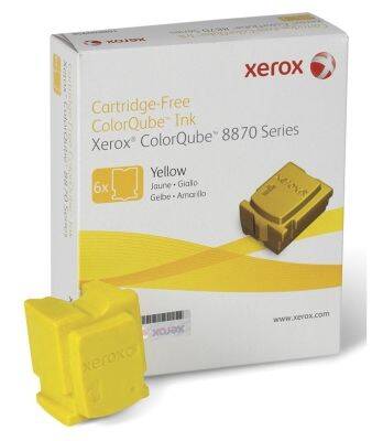 Xerox ColorQube 8870-108R00960 Yellow Original Katı Mürekkep 6Lı - 1