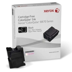 XEROX - Xerox ColorQube 8870-108R00961 Siyah Orjinal Katı Mürekkep 6Lı