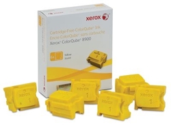 XEROX - Xerox ColorQube 8900-108R01024 Sarı Orjinal Katı Mürekkep 6Lı