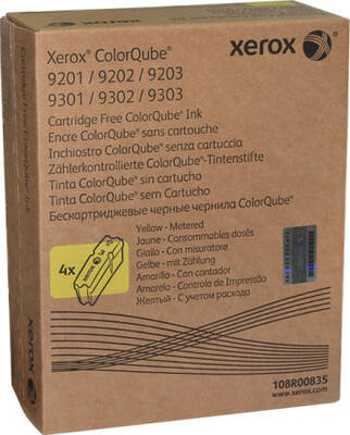 Xerox ColorQube 9201-108R00835 Metered Sarı Orjinal Katı Mürekkep 4Lü