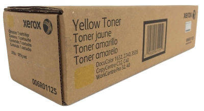 Xerox CopyCentre C32-006R01125 Yellow Original Photocopy Toner - 1