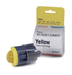 Xerox Phaser 6110-106R01204 Yellow Original Toner - XEROX