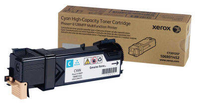 Xerox Phaser 6128-106R01456 Cyan Original Toner - 1