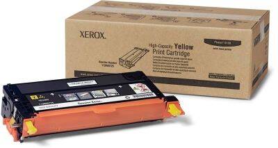 Xerox Phaser 6180-113R00725 Sarı Orjinal Toner Yüksek Kapasiteli