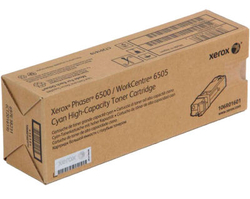 Xerox Phaser 6500-106R01601 Cyan Original Toner High-Power - XEROX