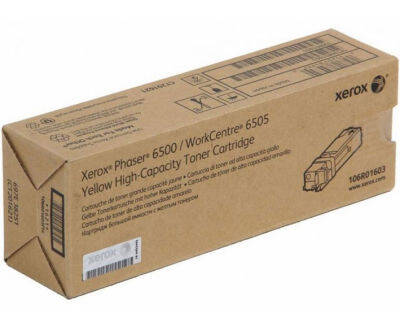 Xerox Phaser 6500-106R01603 Yellow Original Toner High-Power - 1