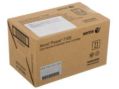 Xerox Phaser 7100-106R02606 Cyan Original Toner - 1
