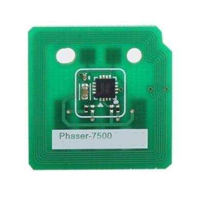Xerox Phaser 7500-106R01445 Yellow Toner Chip - 1