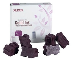 XEROX - Xerox Phaser 8860-108R00818 Kırmızı Orjinal Katı Mürekkep 6Lı