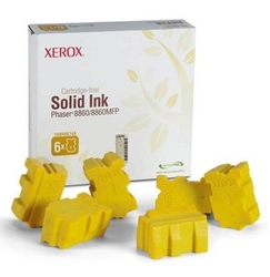 Xerox Phaser 8860-108R00819 Yellow Original Katı Mürekkep 6Lı - XEROX