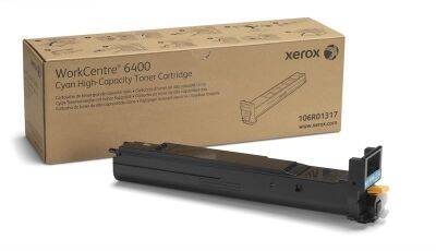 Xerox WorkCentre 6400-106R01317 Mavi Orjinal Toner Yüksek Kapasiteli
