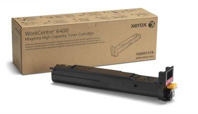 Xerox WorkCentre 6400-106R01318 Kırmızı Orjinal Toner Yüksek Kapasiteli