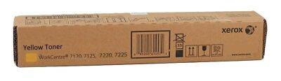 Xerox Workcentre 7120-006R01462 Yellow Original Photocopy Toner - 1