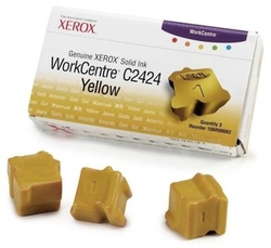 Xerox Workcentre C2424-108R00662 Yellow Original Katı Mürekkep 3Lü - XEROX