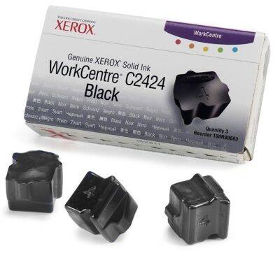 Xerox Workcentre C2424-108R00663 Black Original Katı Mürekkep 3Lü - 1